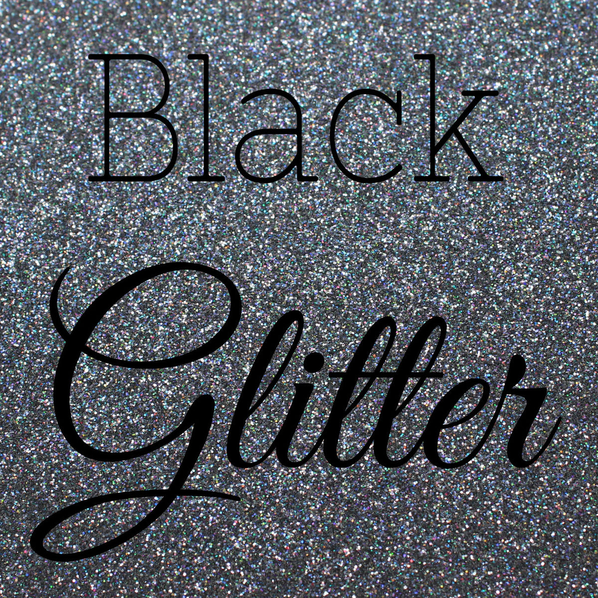  Ultra Fine Black Glitter, 7.05 Oz (200g), Fine Glitter