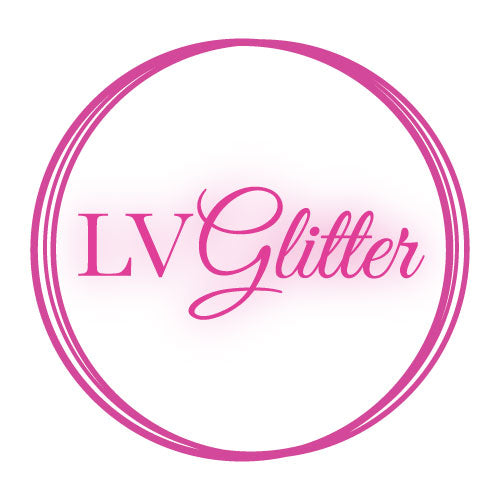 LV Light Pink/Silver Tumbler, color scheme, logo, design, glitter