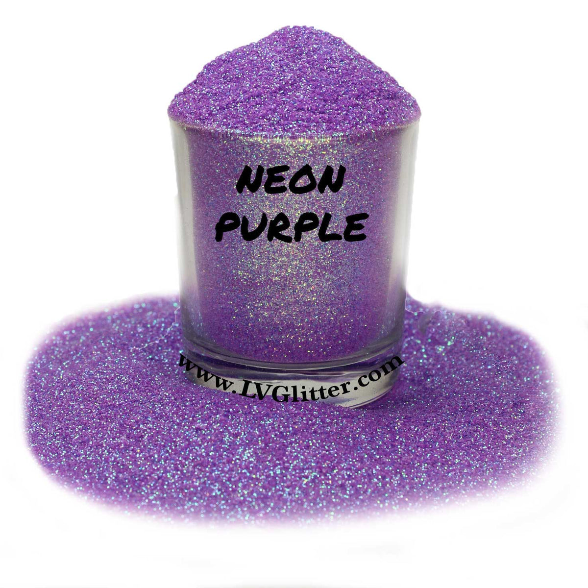 Neon Purple Iridescent Ultra Fine Glitter – Cured Aroma Beads
