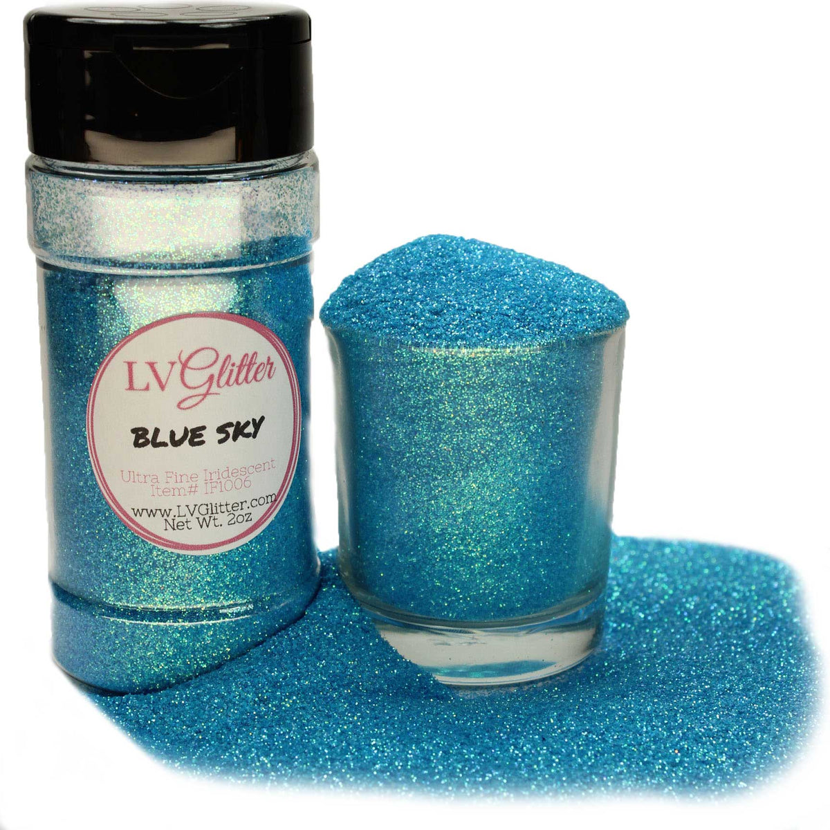 Ultra Fine Glitter Metallic (jar): Teal