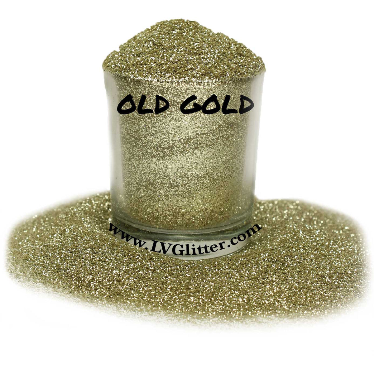 Vegas Sand Gold Metallic Ultra Fine Glitter Shaker