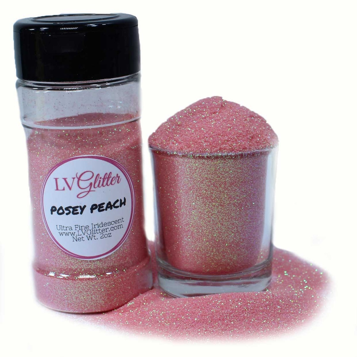 Iridescent Shaker Bottle - Pink