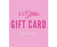 LV Glitter Gift Card