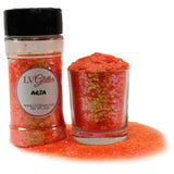 Aria Orange Chunky Mix Glitter Shaker