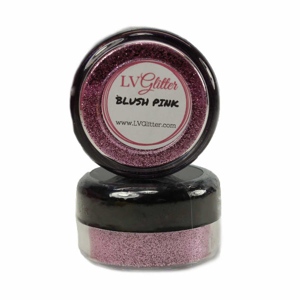 Blush Pink Metallic Ultra Fine Glitter Sample
