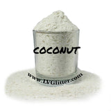 Coconut White Metallic Chunky Mix Glitter Shaker