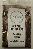 Copper Kettle Metallic Ultra Fine Glitter Sample
