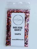 Dark Rose Quartz Pink Holographic Chunky Mix Glitter Sample