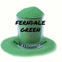 Ferndale Green Iridescent Ultra Fine Glitter Sample