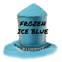 Frozen Ice Blue Metallic Ultra Fine Glitter Shaker