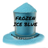 Frozen Ice Blue Metallic Ultra Fine Glitter Sample