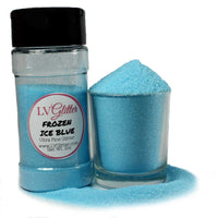 Frozen Ice Blue Metallic Ultra Fine Glitter Shaker