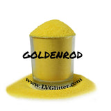 Goldenrod Yellow Metallic Ultra Fine Glitter Sample