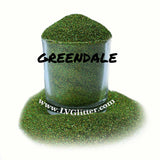 Greendale Green Holographic Ultra Fine Glitter Sample