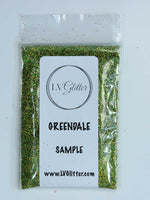 Greendale Green Holographic Ultra Fine Glitter Sample