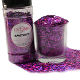 Amethyst Purple Holographic Chunky Mix Glitter Shaker