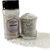 Diamond White Holographic Chunky Mix Glitter Shaker