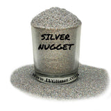 Silver Nugget Holographic Ultra Fine Glitter Shaker