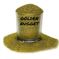 Golden Nugget Gold Holographic Ultra Fine Glitter Shaker