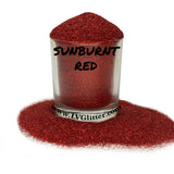 Sunburnt Red Holographic Ultra Fine Glitter Sample