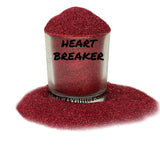 Heartbreaker Red Holographic Ultra Fine Glitter Shaker
