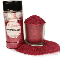 Heartbreaker Red Holographic Ultra Fine Glitter Shaker