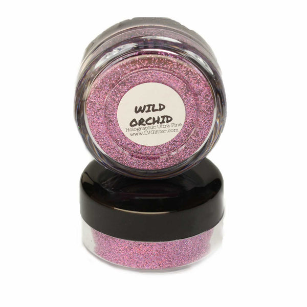 Wild Orchid Pink Purple Holographic Ultra Fine Glitter Sample