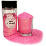 Pink Flamingo Iridescent Ultra Fine Glitter Shaker