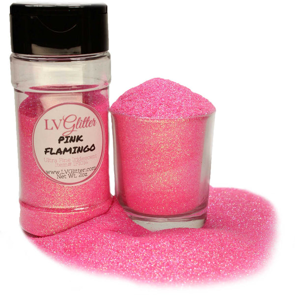 Pink Patrol Iridescent Chunky glitter .5oz
