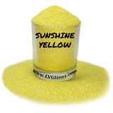 Sunshine Yellow Iridescent Ultra Fine Glitter Shaker