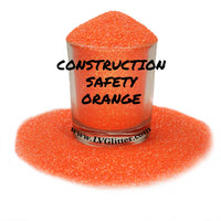 Candy Corn Ultra Fine Glitter Shaker Bundle - Sunshine Yellow, Construction Safety Orange, Pure White