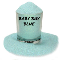 Baby Bundle - Baby Boy Blue & Baby Girl Pink Iridescent Ultra Fine Glitter