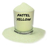 Pastel Yellow Iridescent Ultra Fine Glitter Shaker