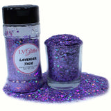 Lavender Jade Purple Holographic Chunky Mix Glitter Shaker