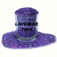 Lavender Jade Purple Holographic Chunky Mix Glitter Shaker
