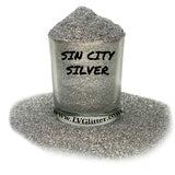 Sin City Silver Metallic Ultra Fine Glitter Shaker