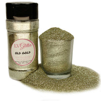 Old Gold Metallic Ultra Fine Glitter Shaker