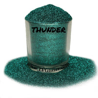 Thunder Teal Green Metallic Ultra Fine Glitter Shaker