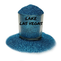 Lake Las Vegas Blue Metallic Ultra Fine Glitter Sample