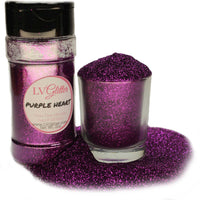 Purple Heart Metallic Ultra Fine Glitter Shaker