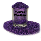 Purple Penquin Penguin Metallic Ultra Fine Glitter Sample