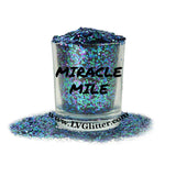 Miracle Mile Blue Purple Green Metallic Chunky Mix Glitter Shaker
