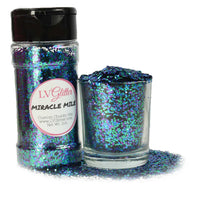 Miracle Mile Blue Purple Green Metallic Chunky Mix Glitter Shaker