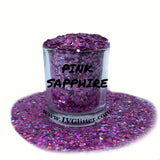 Pink Sapphire Holographic Chunky Mix Glitter Shaker