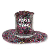 Pixie Star Pink Variety Chunky Mix Glitter Sample
