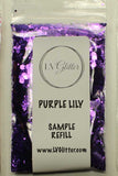Purple Lily Chunky Mix Glitter Sample