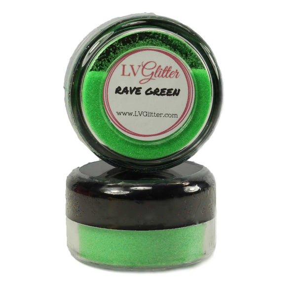 Rave Green Florescent Ultra Fine Glitter Sample