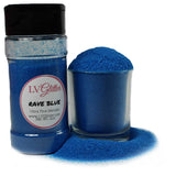 Rave Blue Florescent Ultra Fine Glitter Shaker