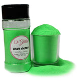 Rave Green Florescent Ultra Fine Glitter Shaker