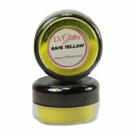 Rave Yellow Florescent Ultra Fine Glitter Sample